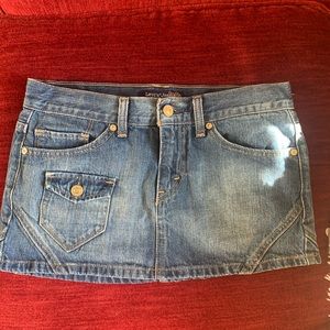 Denim skirt